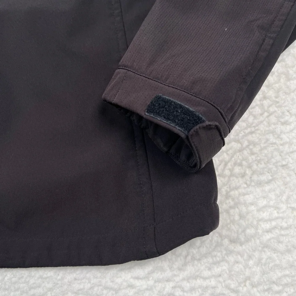 Black Diamond Softshell Jacket‎ Womens Small Black Hooded Fleece Lined Full Zip - Picture 10 of 15